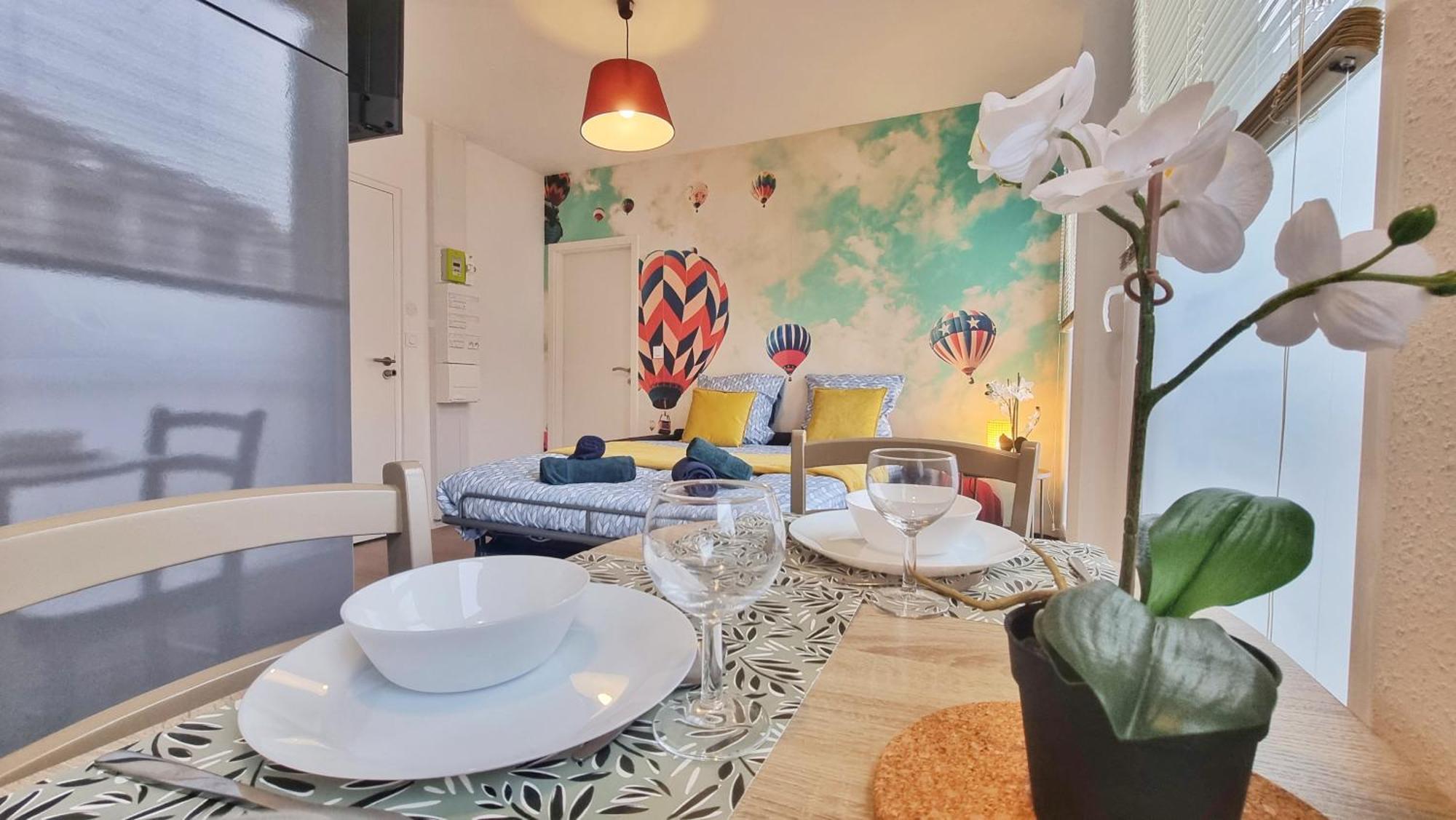 La Residence Evasion 2 - Original - Gare - Wifi - Relax Bnb Mulhouse Rom bilde
